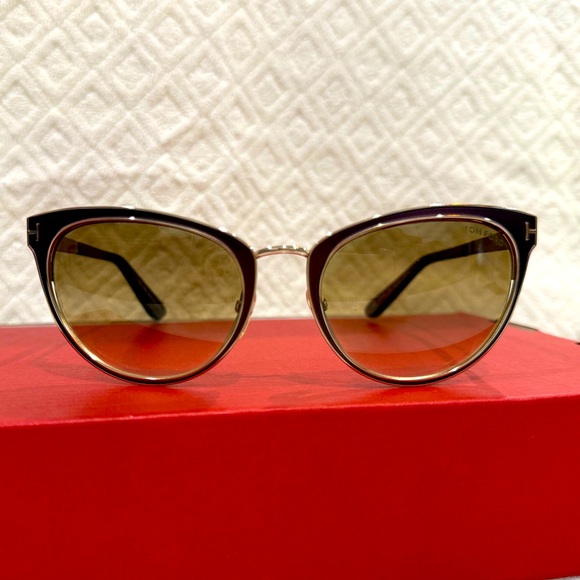 Tom Ford Accessories - Tom Ford FT0373 48F Nina Ladies Sunglasses